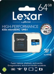 Lexar 64 GB SD Hafıza Kartı Micro SD Kart