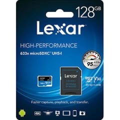 Lexar 128 GB SD Hafıza Kartı Micro SD Kart