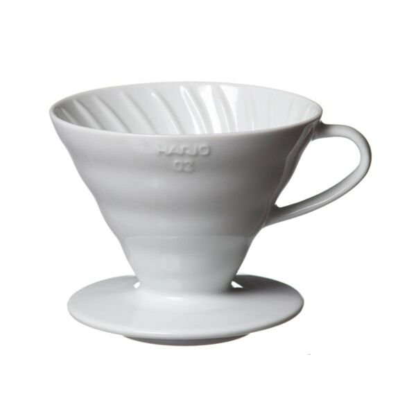 V60 02 Seramik Dripper Beyaz