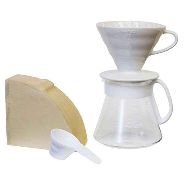 V60 02 Seramik Set Beyaz