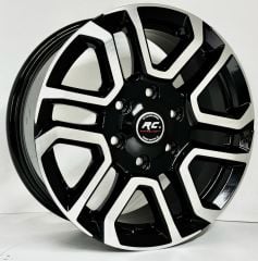 16 İnç 6X130 Mercedes Sprinter Volkswagen Crafter Black Polish Jant Takımı