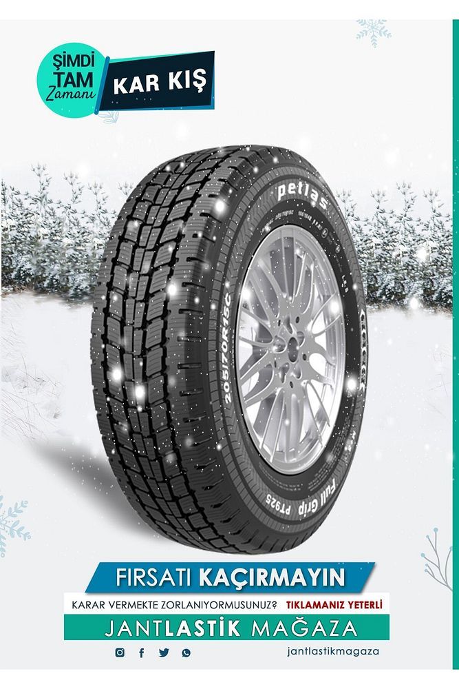 195r14c Tl /106/104r 8pr Full Grıp Pt925 Kar Kı?