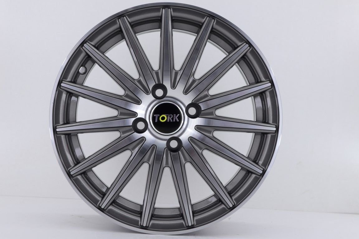 15'' İnç 4X100 Toyota-Honda-Fiat-Dacia-Renault Gun Machined  Jant Takım