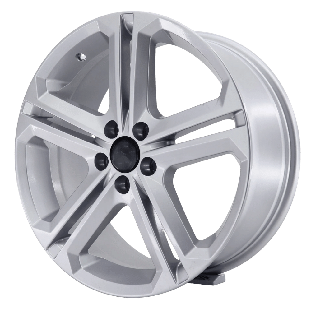 16 İnç 5X100 Mallory Polo Seat Skoda Silver Jant Takım