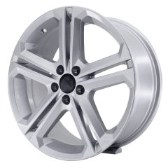 16 İnç 5X100 Mallory Polo Seat Skoda Silver Jant Takım