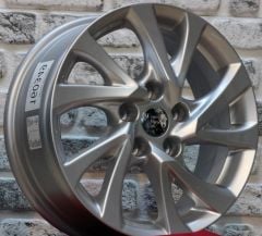 16 İnç 5X114.3 Toyota Corolla Silver Jant Takım