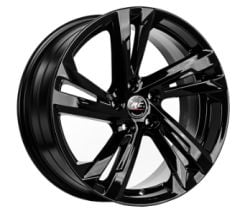 17 İnç 5X100 Seat Skoda Volkswagen Black Jant Takım