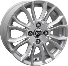 14 İnç 4x100 Dacia Hyundai Civic Mazda Silver Jant Takım