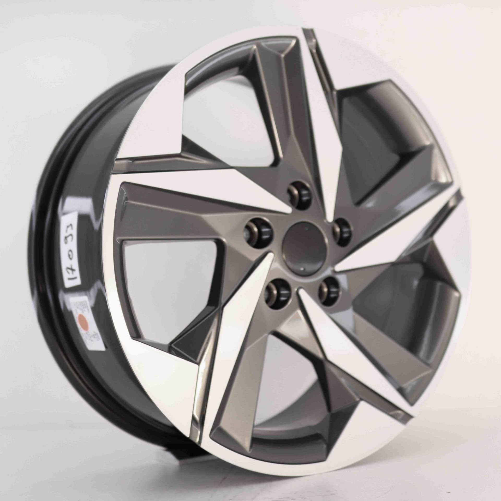 17 İnç 5X114.3 Renault Toyota Honda Hyundai Gun Machined Jant Takım