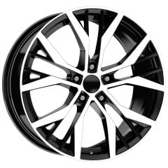 18 İnç 5X112 Seat Skoda Volkswagen Black Diamond Jant Takım