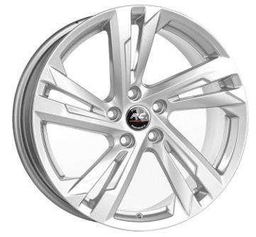 17 İnç 5X112 Golf Jetta Seat Scirocco  Passat T-Rock Silver Jant Takım