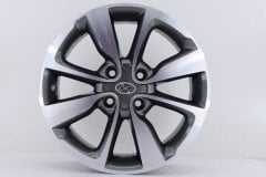 15'' İnç 4X100 Hyundai Gun Metal Polish  Jant Takım