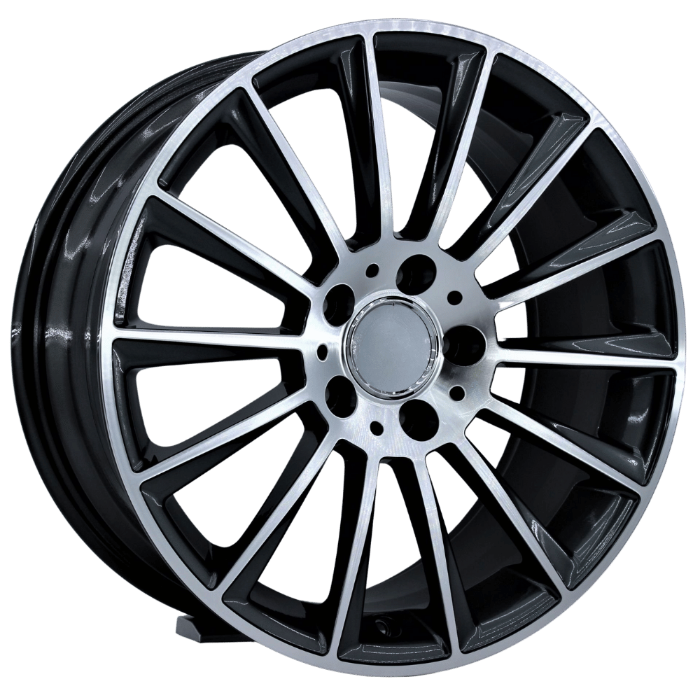 18 İnç 5X112 18*8 ET35 66.6 Gun Metal Polish Jant Takım