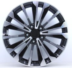 16 İnç 5X114.3 Toyota Corolla İcon Black Diamond Jant Takım