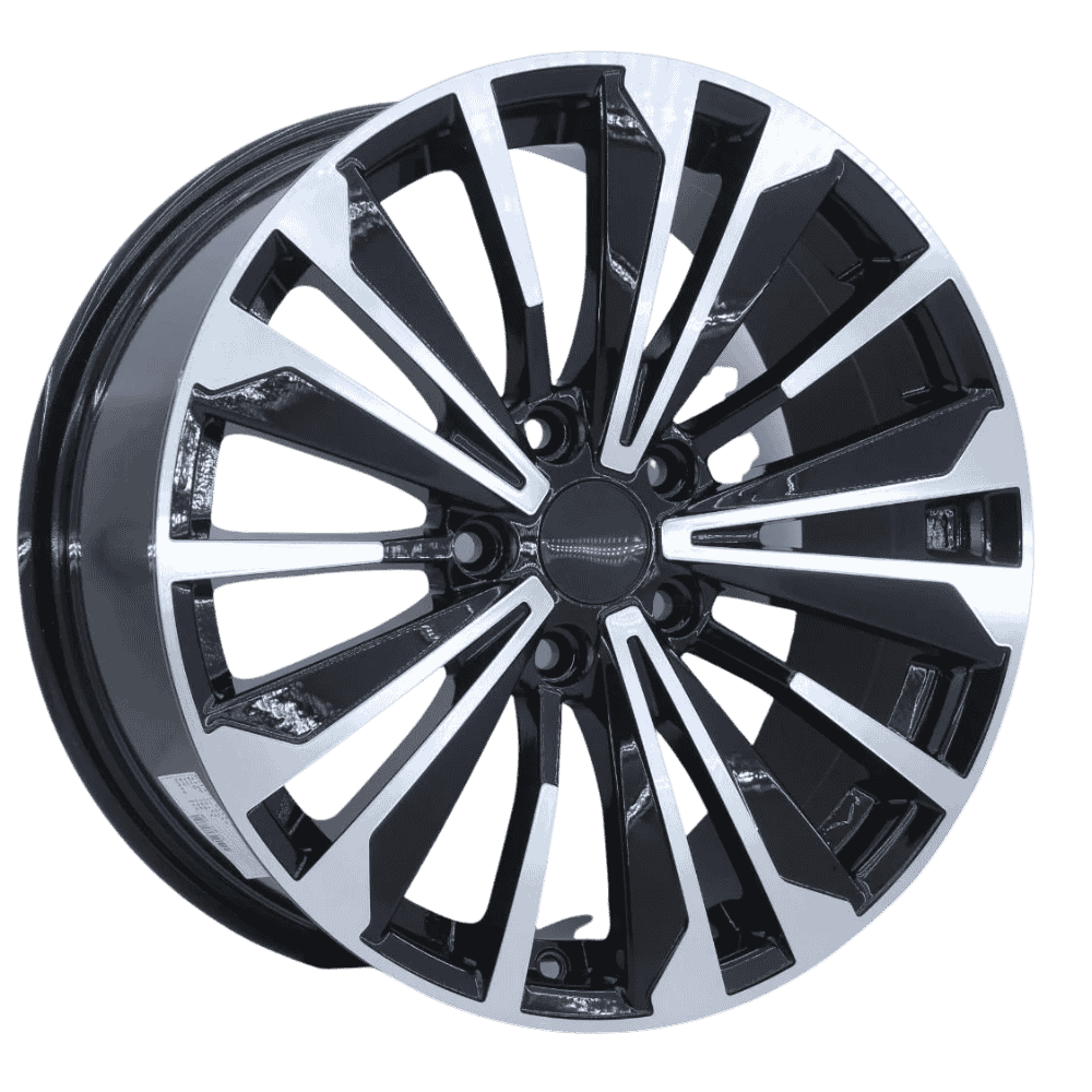 16 İnç 5x114 Hyundai Kia Toyota Corolla Icon Black Diamond Jant Takımı | R1 Wheels
