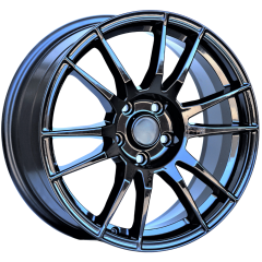 17 İnç 5x100 POLO SEAT FİAT Toyota Subaru Uyumlu  Black Jant Takımı