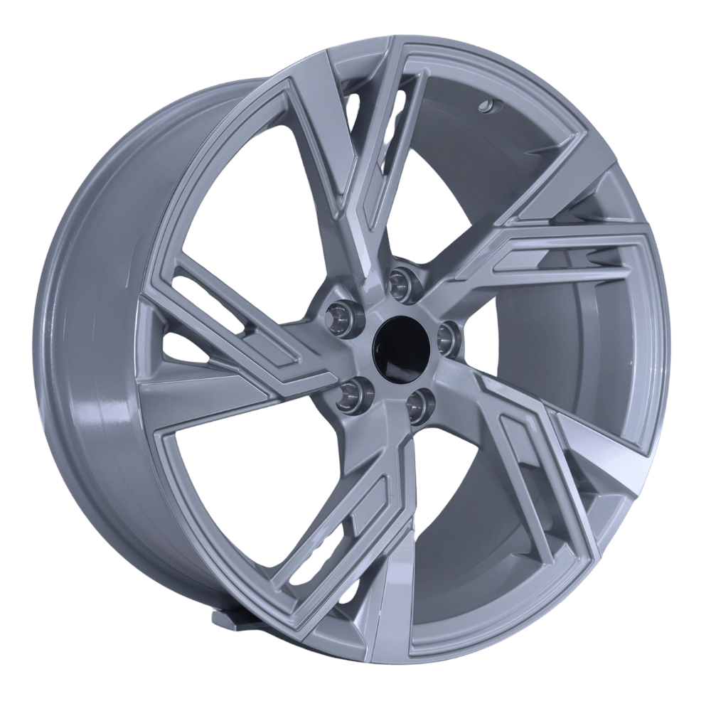 19'' 5X112 Audi Seat Volsvogen Uyumlu Silver Polish Jant Takım