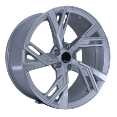 19'' 5X112 Audi Seat Volsvogen Uyumlu Silver Polish Jant Takım