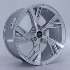 19'' 5X112 Audi Seat Volsvogen Silver Polish Jant Takım