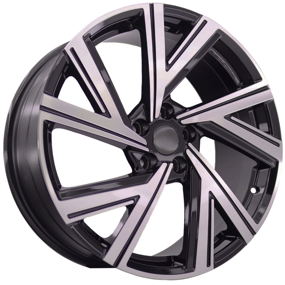 19'' 5X112 Black Polish Jant Takım