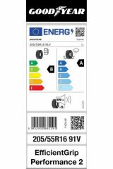 Goodyear 205/55R16 91V Effigentgrip Performance 2 Yaz Lastiği (2025)