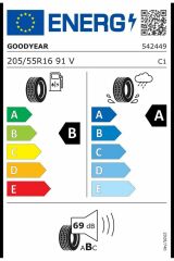 Goodyear 205/55R16 91V Effigentgrip Performance 2 Yaz Lastiği (2025)