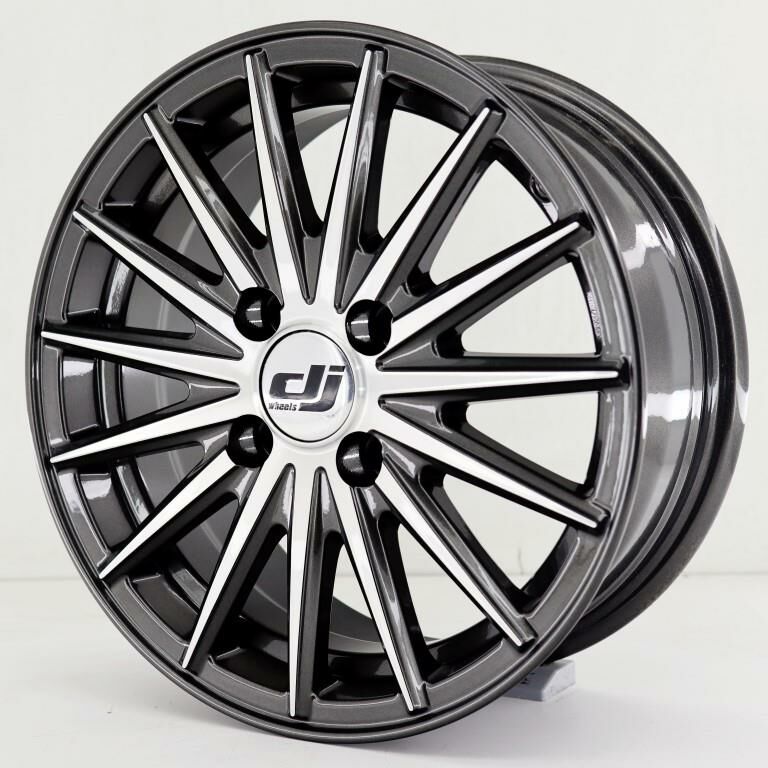 14'' 4x108  14*6 ET23 73.1 Gun Metal Jant Takım