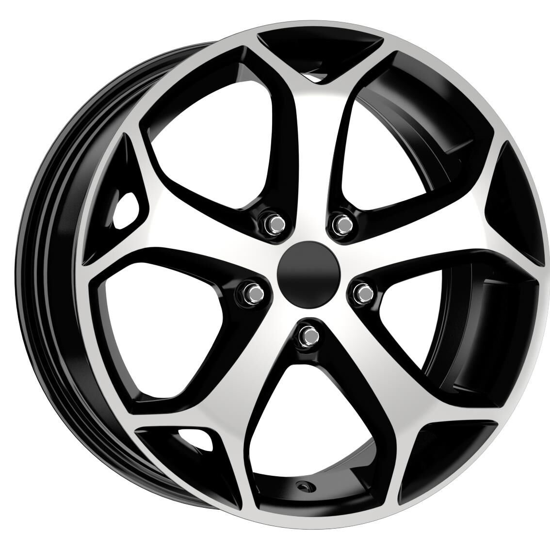 16 İnç 4X108 Kar Tanesi Ford Mazda Black Diamond Jant Takım