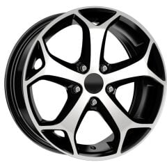 16 İnç 4X108 Kar Tanesi Ford Mazda Black Diamond Jant Takım