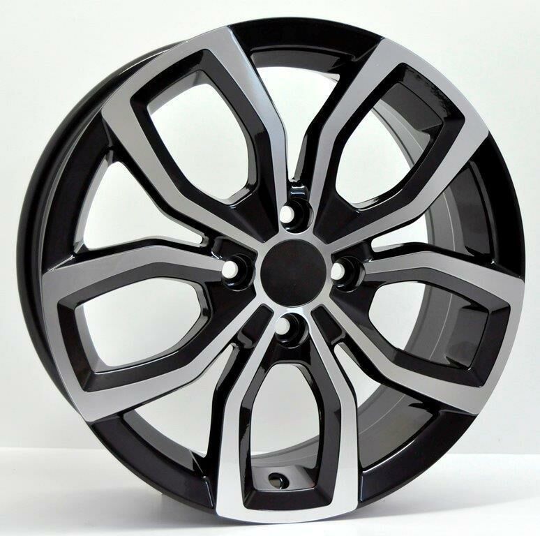 16 İnç 5x114.3 Toyota Renault Nissan Honda Black Diamond Jant Takım