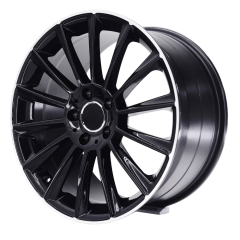 19'' 5X112 Black Lip Polish Jant Takım