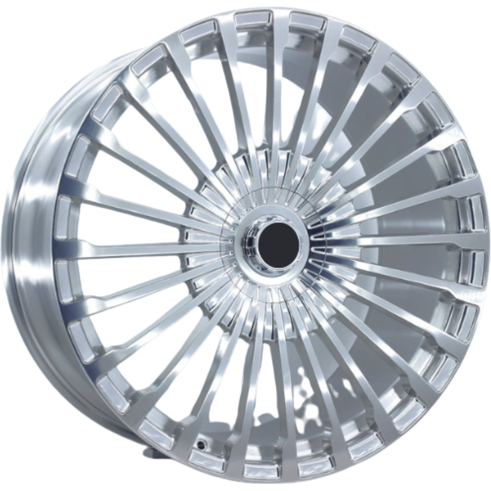 23 İnç 5x112 Mercedes SUV Uyumlu Silver Polished Jant Takımı