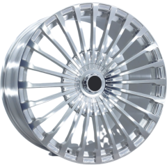 23 İnç 5x112 Mercedes SUV Uyumlu Silver Polished Jant Takımı