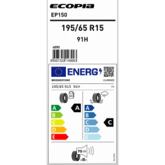 Bridgestone 195/65R15 91H Ecopia EP150 Yaz Lastiği (2025)