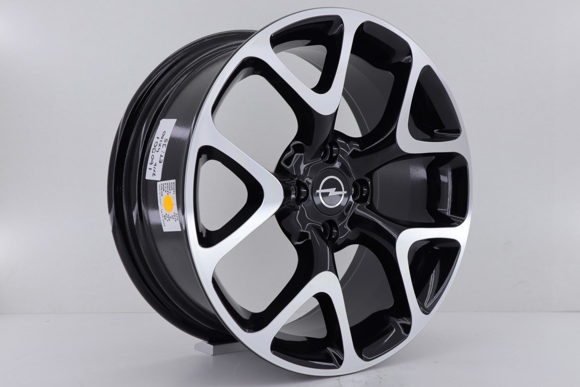 16'' İnç 5X110 Opel Opc Black Polish  Jant Takım