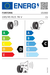 Funtoma 195/45R15 78V RoadFun 2025 Yaz Lastiği