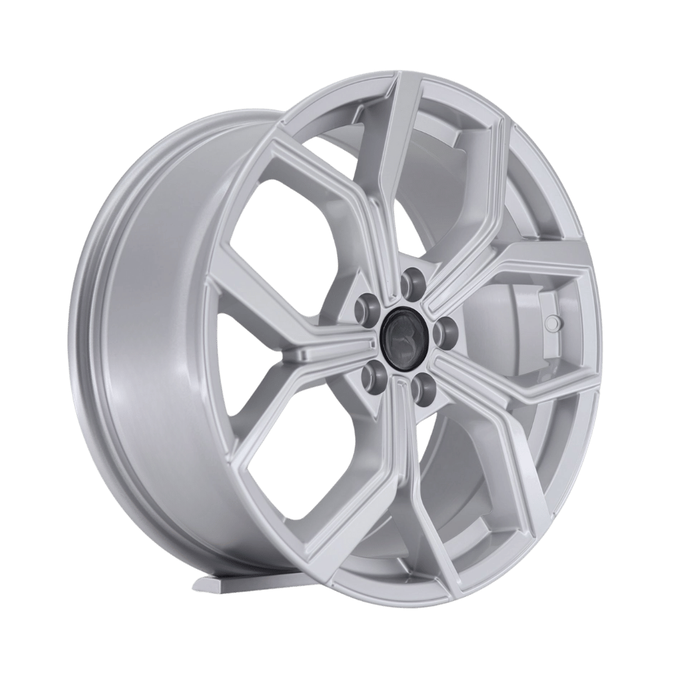 17'' 5X100 Volkswagen Polo Seat Bora Doblo Fiorino Uyumlu Gun Metal Machined  Jant Takım