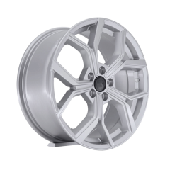 17'' 5X100 Volkswagen Polo Seat Bora Doblo Fiorino Uyumlu Gun Metal Machined  Jant Takım