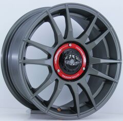 15 İnç 4X100 Volkswagen Fiat Renault Honda Supersport Matt Gun Metal Jant Takım