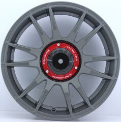 15 İnç 4X100 Volkswagen Fiat Renault Honda Supersport Matt Gun Metal Jant Takım