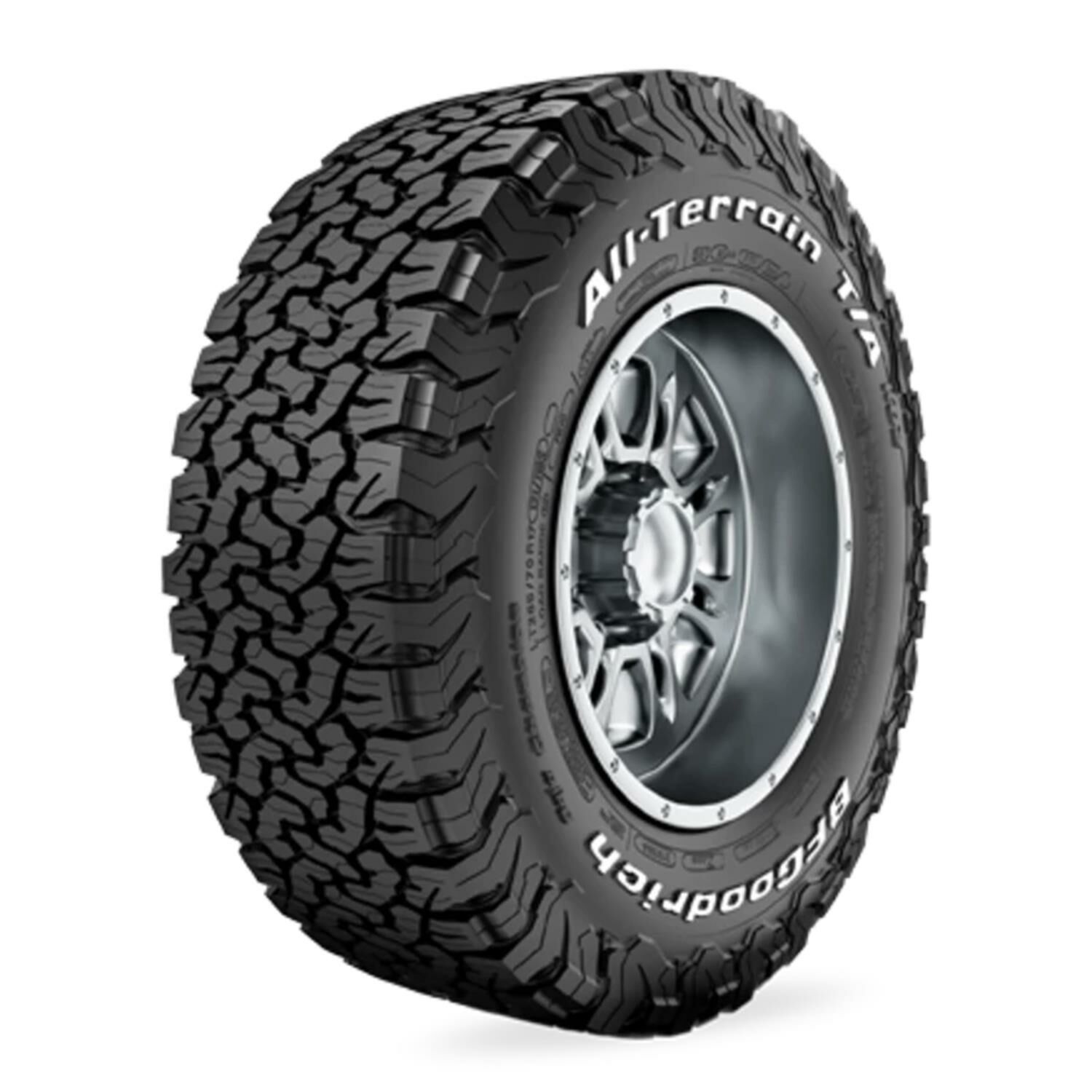 Bf Goodrich 285/60R18 118S A/T All Terrain Ko2 Rwl