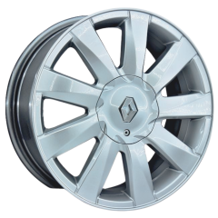 16 İnç 4x100 Renault Expression Uyumlu Silver Jant Takımı | R1 Wheels