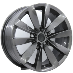 17 İnç 5x100 Volkswagen Seat Skoda Uyumlu Gunmetal Jant Takımı | R1 Wheels