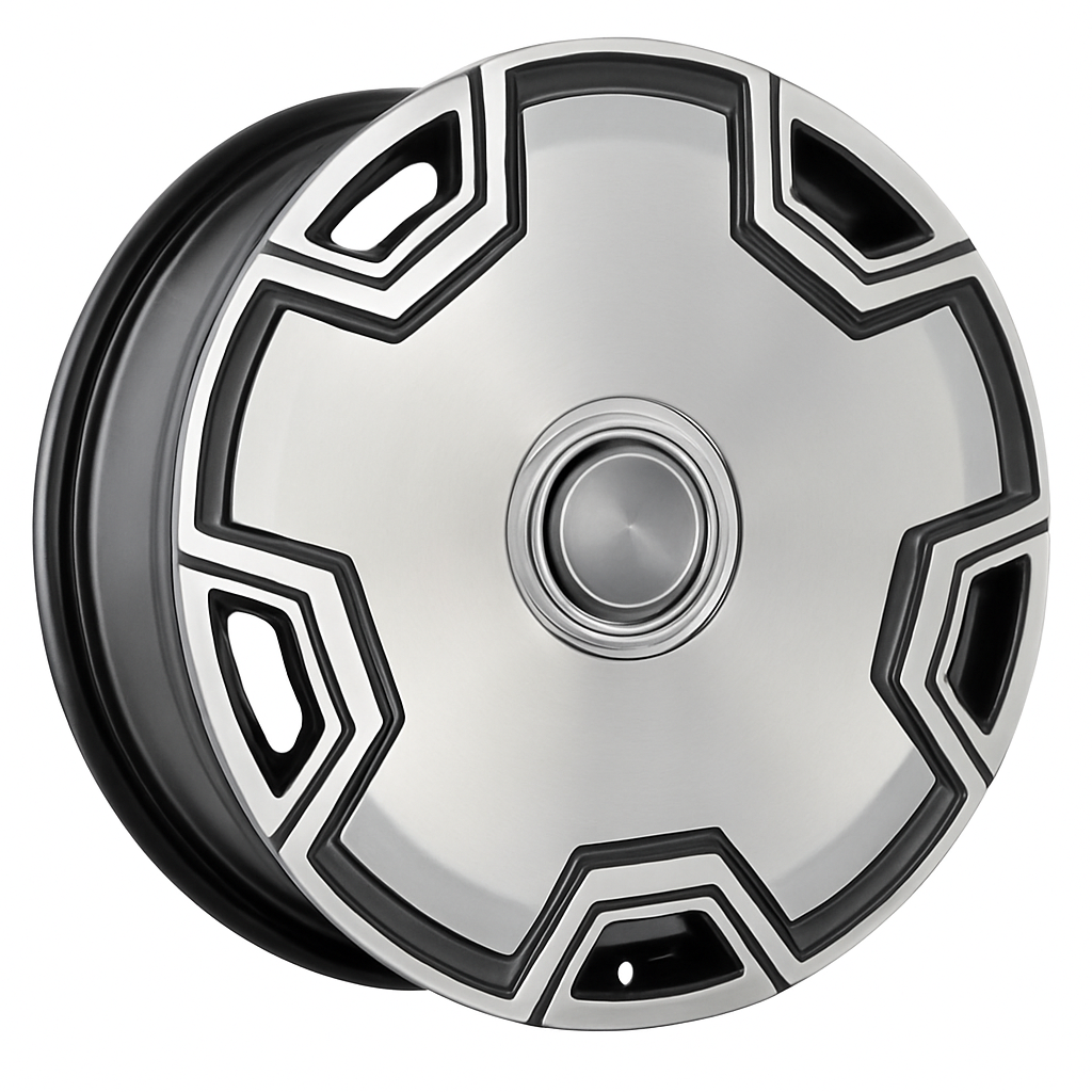 24 İnç 5x130 Mercedes Maycbach Volkswagen Uyumlu Black Lip Polished Jant Takımı