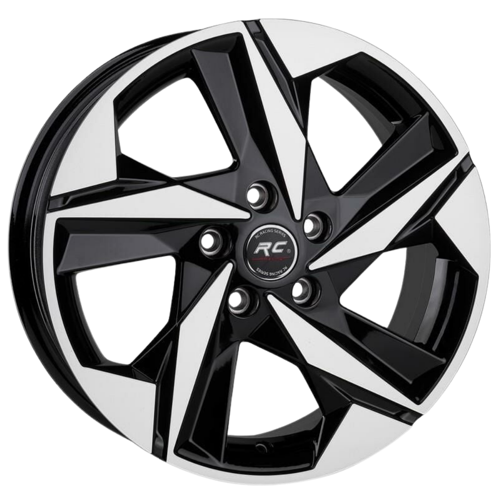 16 İnç 5x114.3 Kia Honda Toyota Uyumlu Black Finish Jant Takımı | R1 Wheels