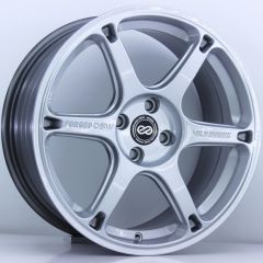 17 İnç 5X100 Forged Dura Seat Subaru Chrysler Volkswagen Polo Skoda Fabia Bora Silver Jant Takım