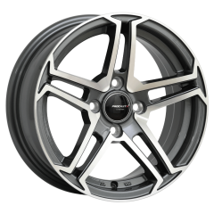 14 İnç 4x100 Toyota Honda Hyundai Renault Uyumlu Gun Machined Jant Takımı