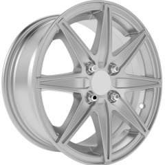 14'' 4X108 Ford Uyumlu Silver Jant Jant Takım