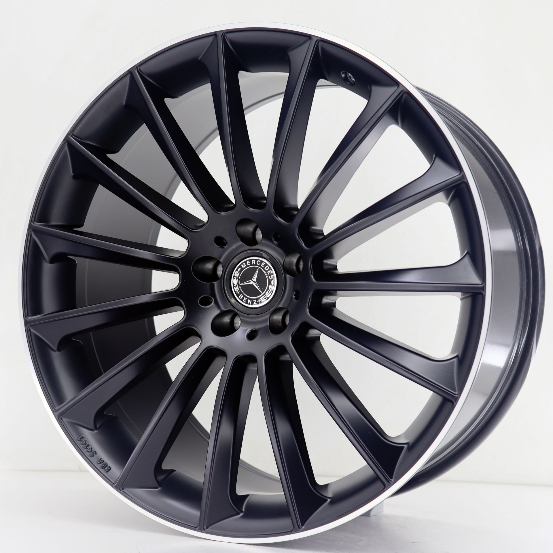 21'' İnç 5X112 Mercedes Black Mat Polish Jant Takım