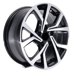 15 İnç 5X112 Volkswagen Seat Skoda Uyumlu Black Diamond Jant Takımı